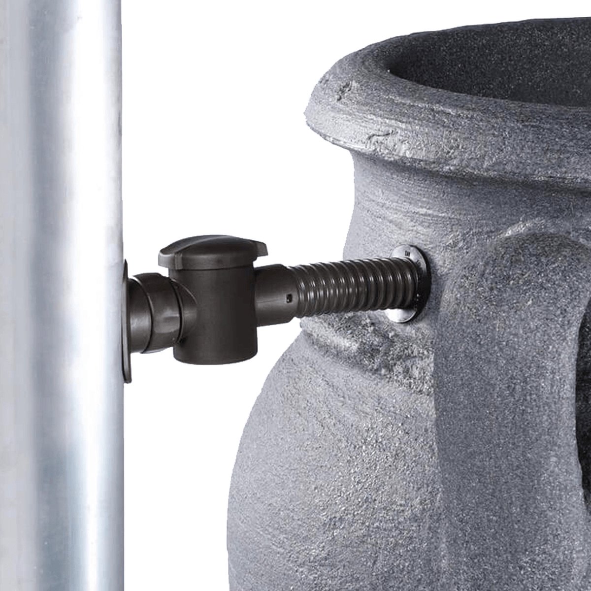 Garantia Antik Amphora 360 liter donker graniet