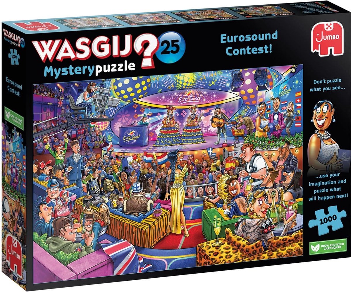 Wasgij Mystery 25 Eurosound Contest Puzzel - 1000 stukjes