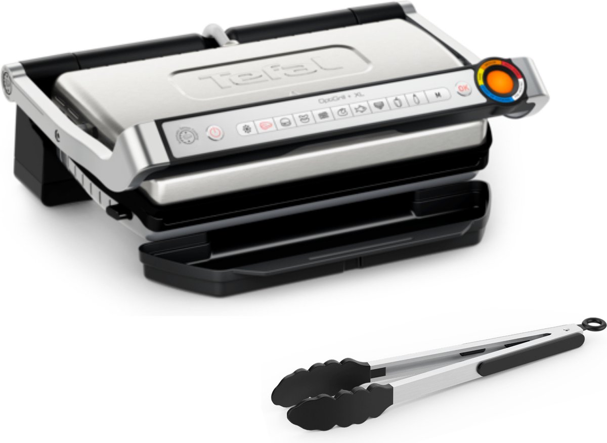 Grill TEFAL GC728D10 Optigrill+ XL Relift Silver+