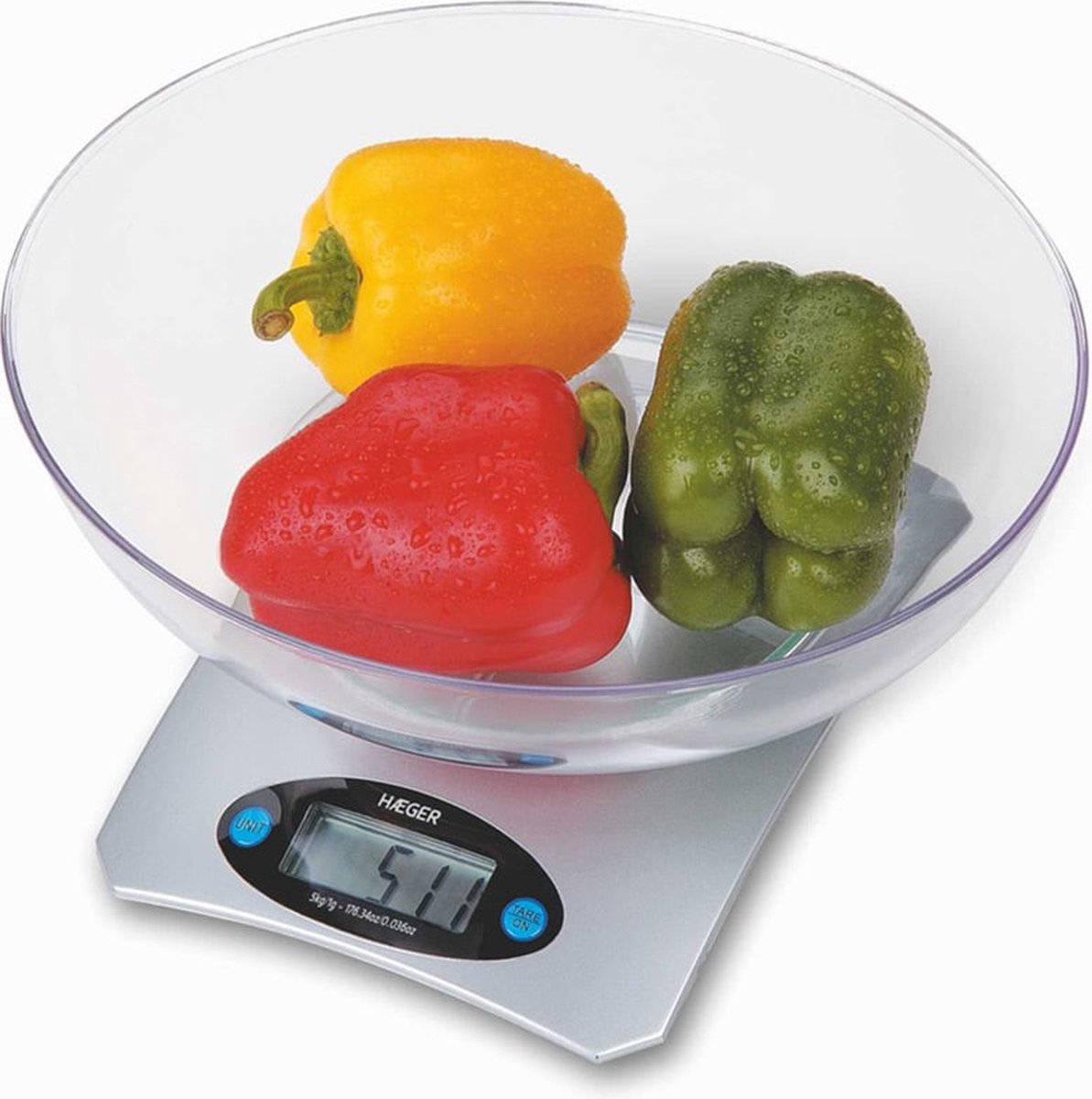 Keukenweegschaal Haeger Santini 5 kg