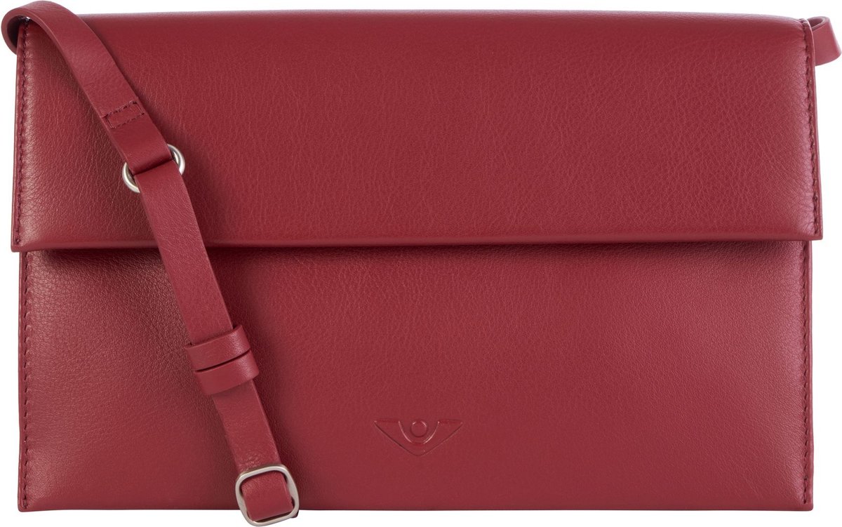 VOi Schoudertas Koppeling Soft Leila Clutch Granat Donkerrood