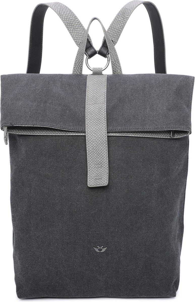 Fritzi aus Preußen Rugzak Canvas Izzy03 Backpack Black Zwart