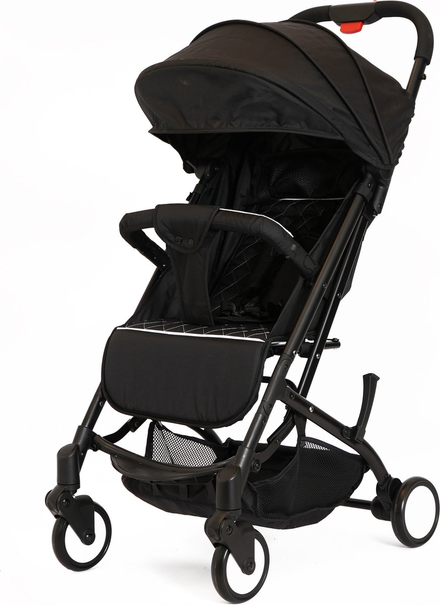 Baby Carrier Nieuwe Ontwerp 2-in-1 Kinderwagen Met Draagmand Zwart