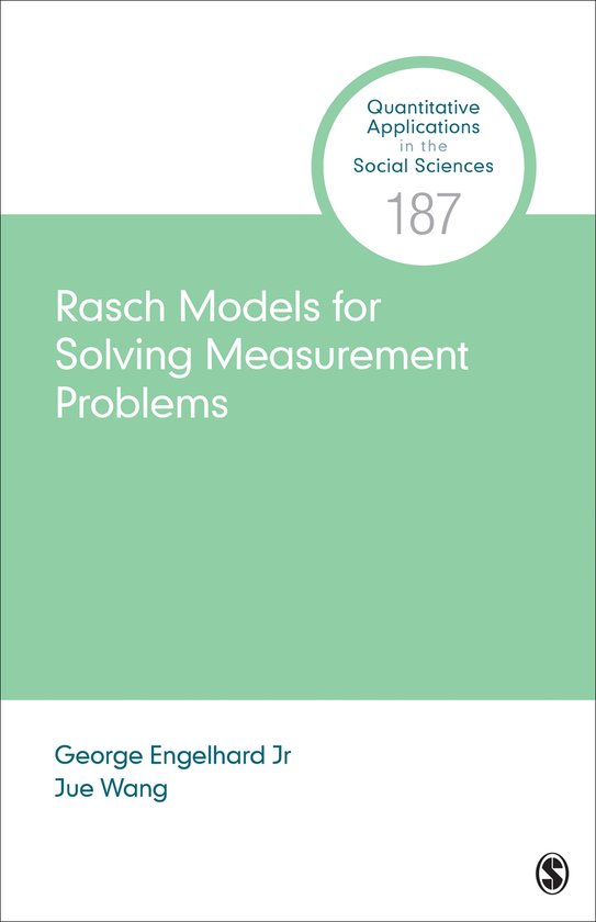 Rasch Models for Solving Measurement Problems - cover