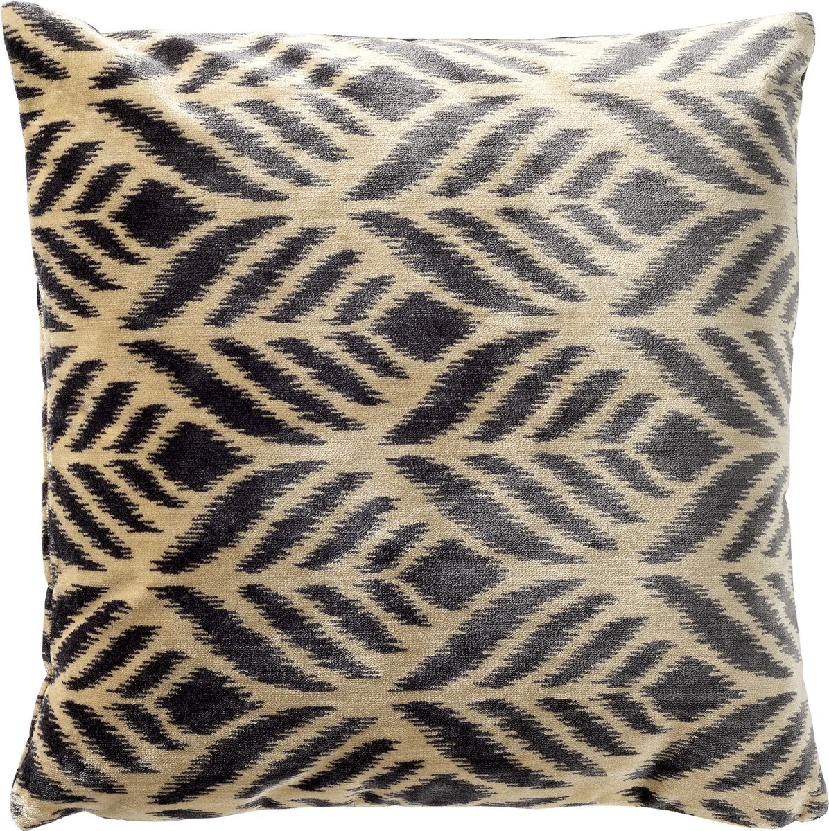 Hoii ALEXA | sierkussen 45x45 cm | Charcoal Gray | antraciet | Hoii | met duurzame kussenvulling