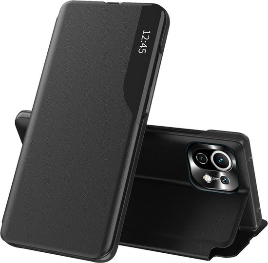 Vauki Cover con Cordino per Xiaomi 11 Lite 4G/5G/NE, Trasparente Silicone Custodia con Laccio Collana Tracolla, TPU+PC Bumper Antigraffio Proteggere Case Corda per Xiaomi 11 Lite, Viola 01