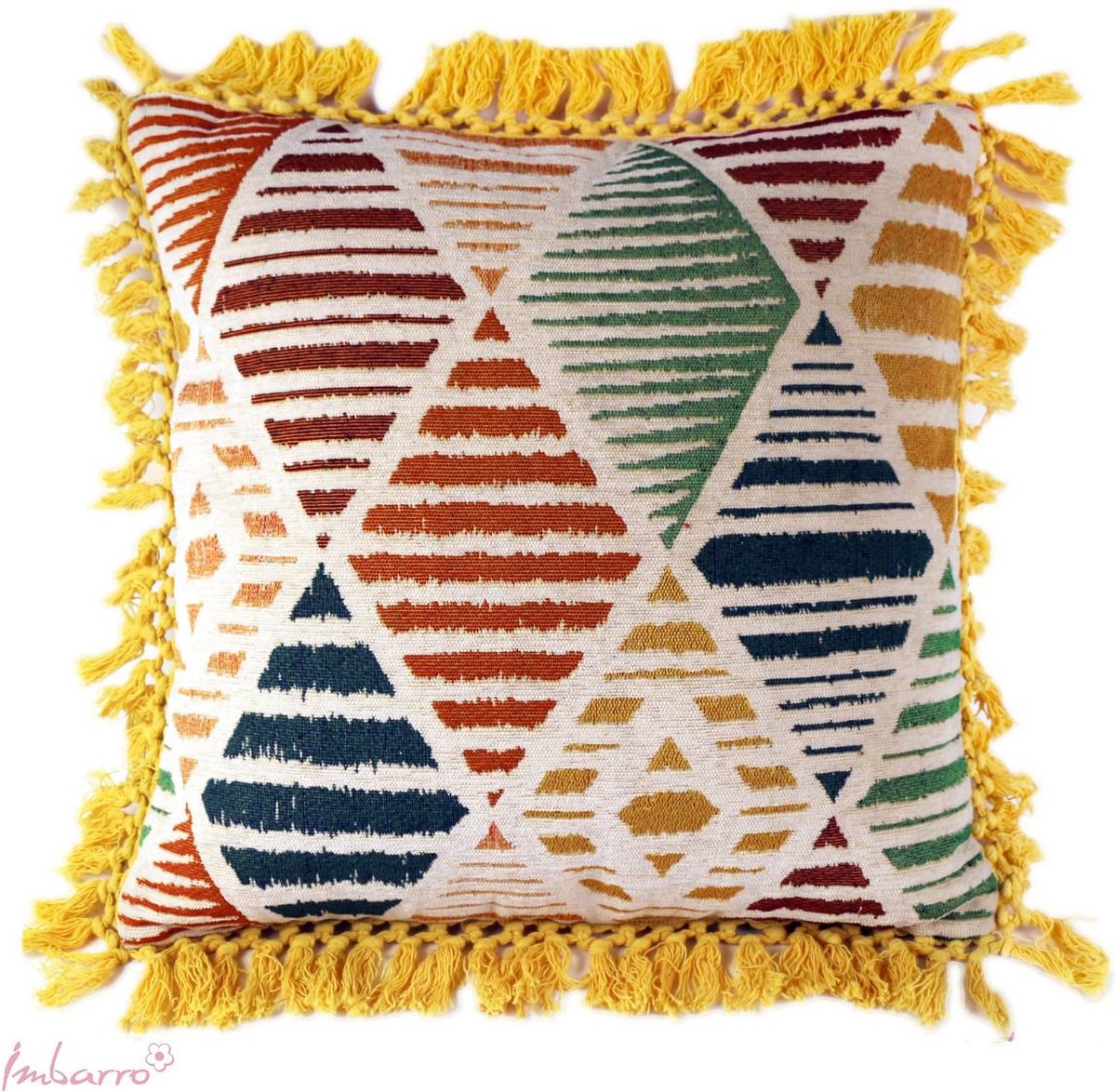 Imbarro - Sierkussen 'Olive' (50cm x 50cm)