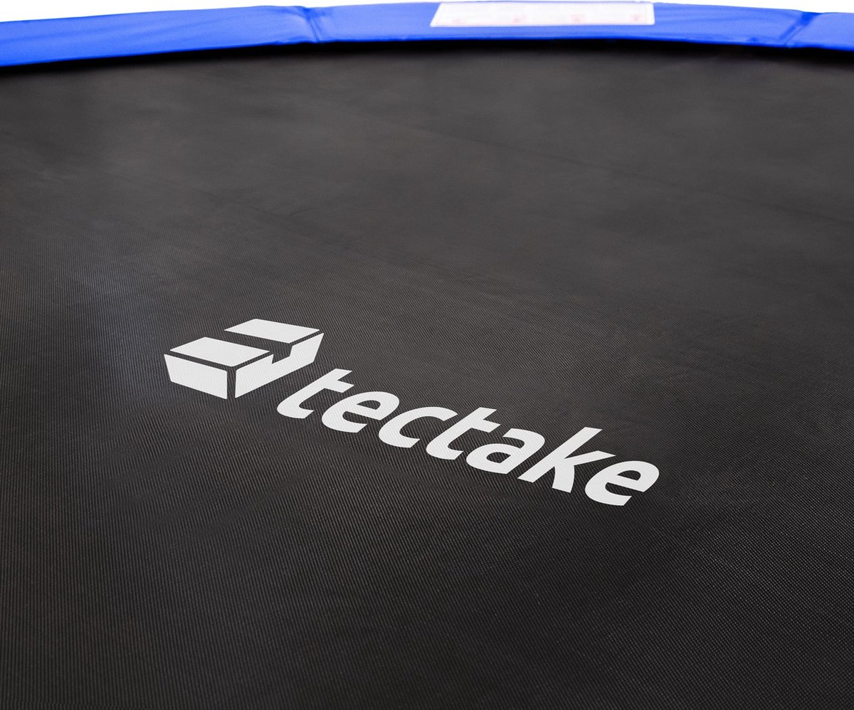 tectake® Trampoline - 427 cm - TÜV-geteste Kindertrampoline met Veiligheidsnet - Buitenspeelgoed - Sporttrampoline - Speeltoestel voor in de Tuin — afbeelding 9