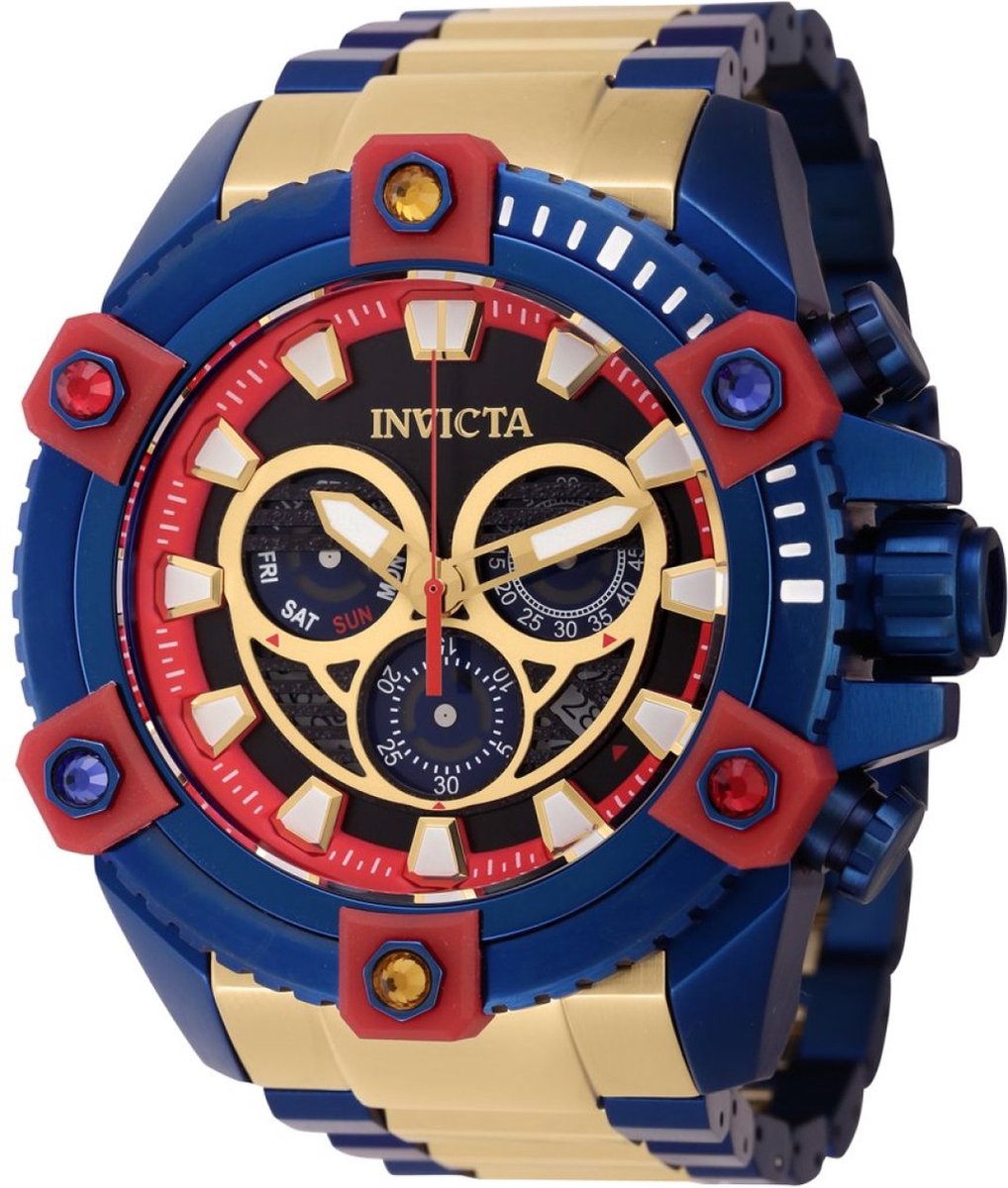 Invicta Coalition Forces 46655 Quartz Herenhorloge - 56mm