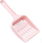Kattenbak Schepje | Poep Schep | 20 CM | Roze