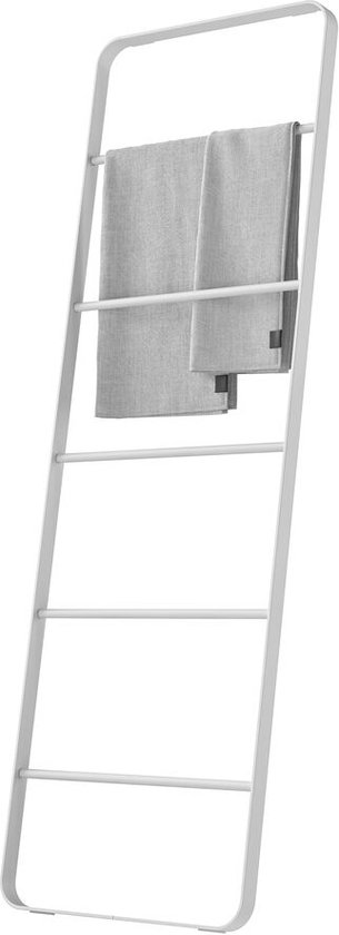 Sealskin Brix - Échelle à serviettes autoportante - 155 cm - moyen - Wit