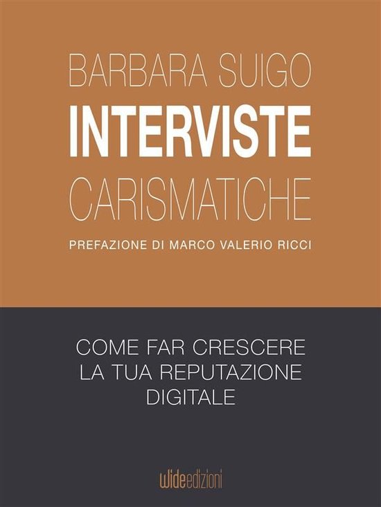 Interviste carismatiche - cover