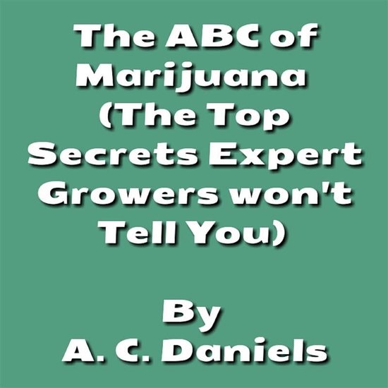The ABC of Marijuana - cover