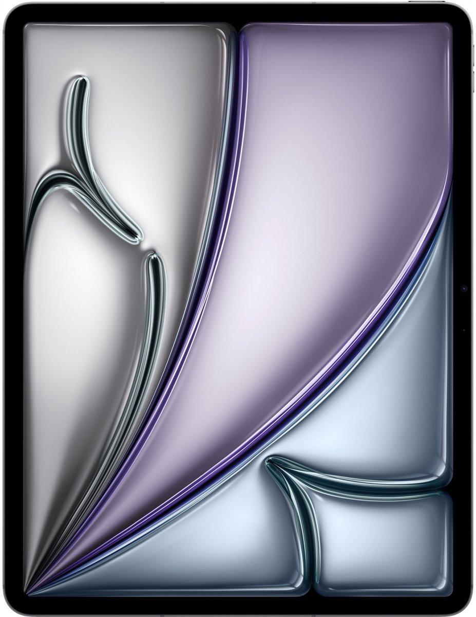 Apple iPad Air 13 inch 2024 M2-chip 256GB WiFi + Cellular Grijs Liquid Retina-display - Afbeelding 2