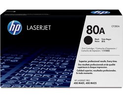 HP 80A - Tonercartridge - Origineel - Standaard Capaciteit - Zwart