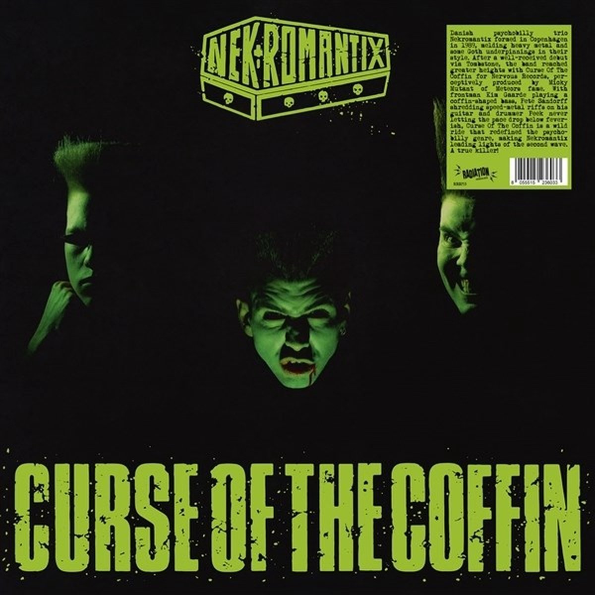 Nekromantix - Curse Of The Coffin (LP) (Coloured Vinyl) (Limited Edition)