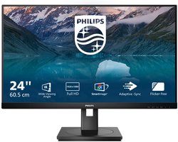 Philips S Line 242S9JML - Full HD Monitor - USB-hub - Verstelbaar - 24 inch