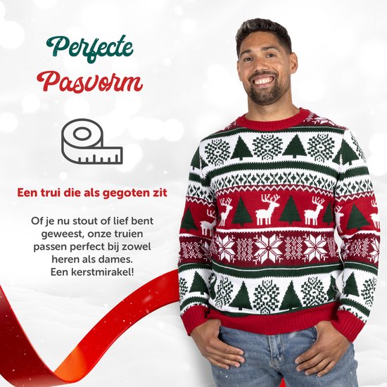 Mauvais pull de Noël Femmes & Hommes - Pull de Noël «Bont & Cozy » - Hommes & Femmes Taille XXL - Sinterklaas - Noël - Cadeau de Noël