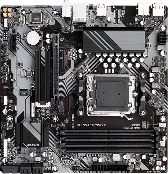 Gigabyte A620M GAMING X A620 Socket AM5 micro ATX (4/8)