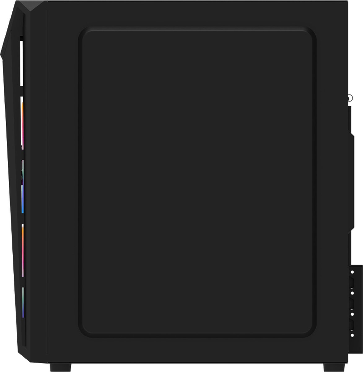 Aqirys Bellatrix Pro Mini Tower Zwart behuizing - afbeelding 2