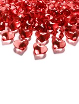 Coeurs de table rouge 21mm