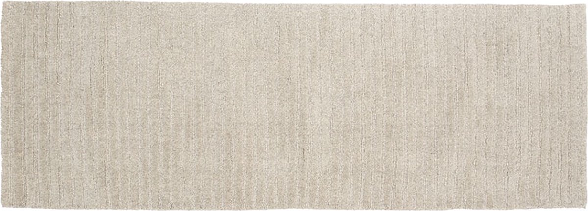 Milton loper 200x72cm lichtgrijs.