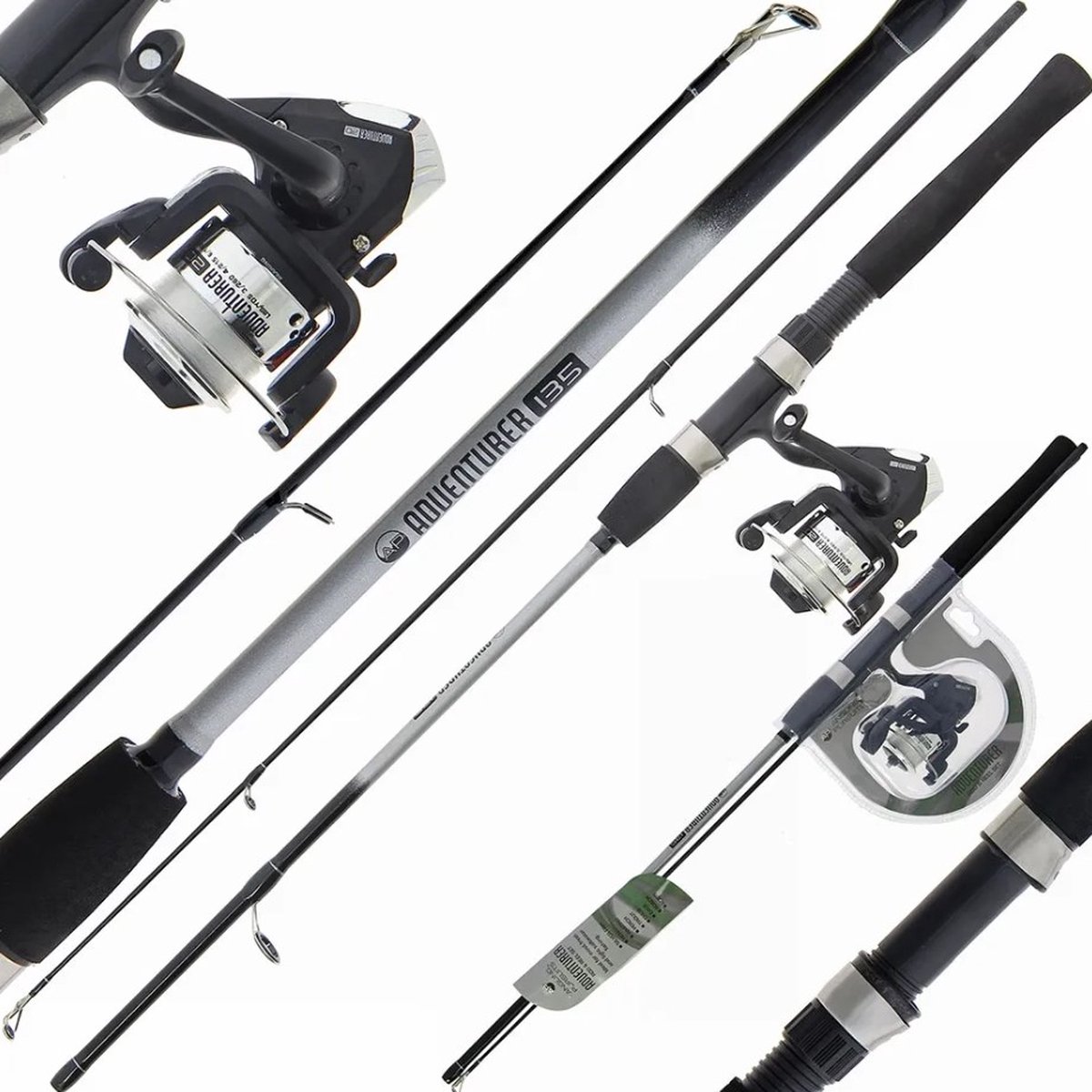 Angling Pursuits Adventurer Combo Hengelset 1.35m (10-30g) | Spinhengel