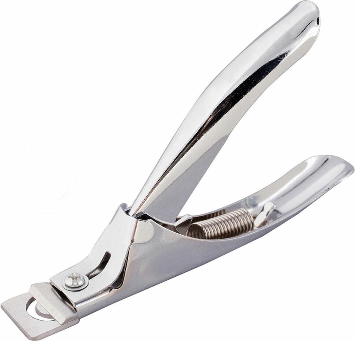 Goedkoopste Nageltip Knipper Voor Kunstnagels I Nagel Tip Cutter I Nepnagels Knippen I Met Guillotine Veer I RVS I Zilver