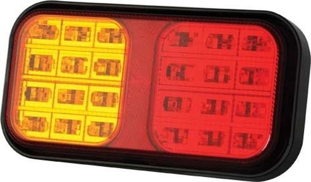 Multifunctioneel Achterlicht LED 190x100x37mm