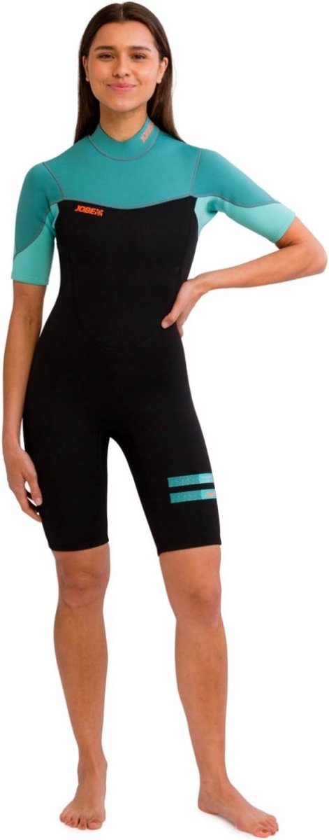 JOBE Shorty Wetsuit Dames Sofia 3/2 Teal