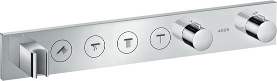 Foto: Axor showercontrol afbouwdeel voor inbouwdeel thermostaat module v 4 functies 59 8x90cm chroom