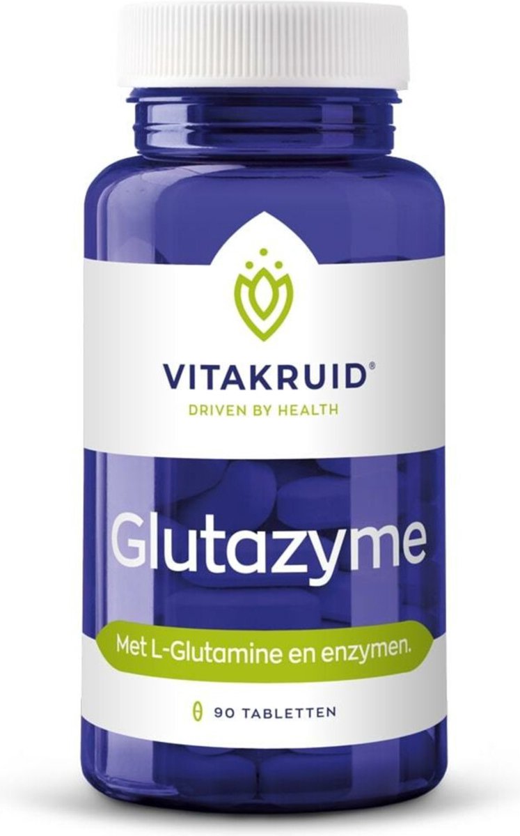 Vitakruid Glutazyme Enzymen - 2 x 90 tabletten - Voordeelverpakking