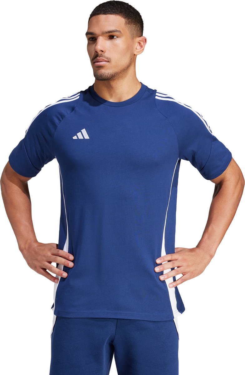 adidas Performance Tiro 24 Sweat T-shirt - Heren - Blauw- 2XL
