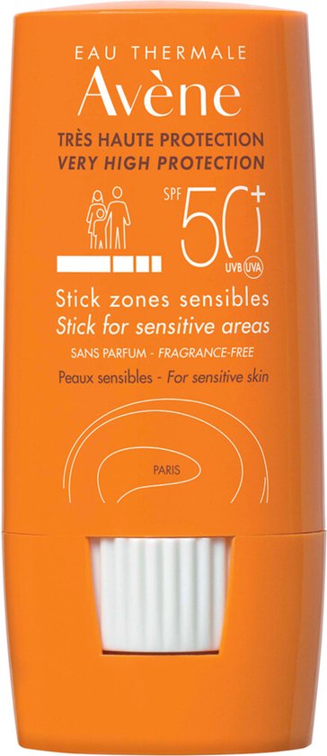 Foto: Av ne zonnebrandcr me solaire haute sensitive avene spf 50 stick zonnebrand 8 ml