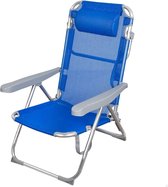 Strandstoel Opvouwbaar - Campingstoel - Vouwstoel - Inklapbaar - Donker Blauw