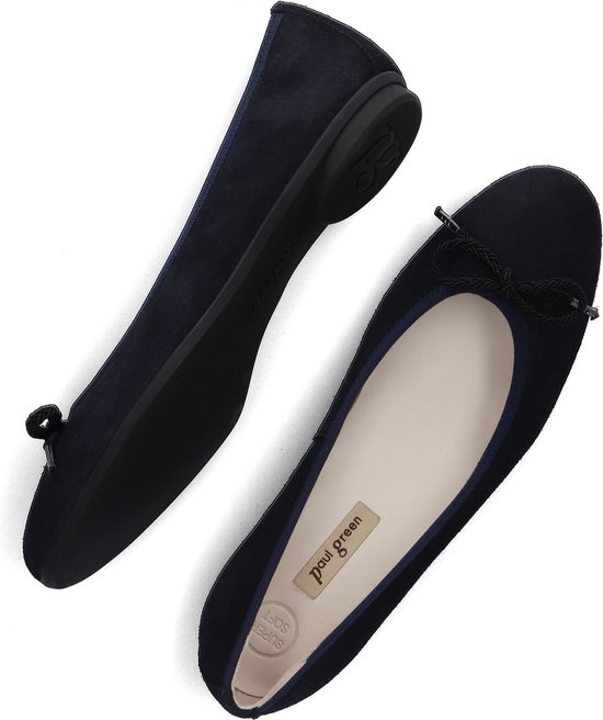 Paul Green 2925 Ballerina's Dames - Blauw - Maat 43