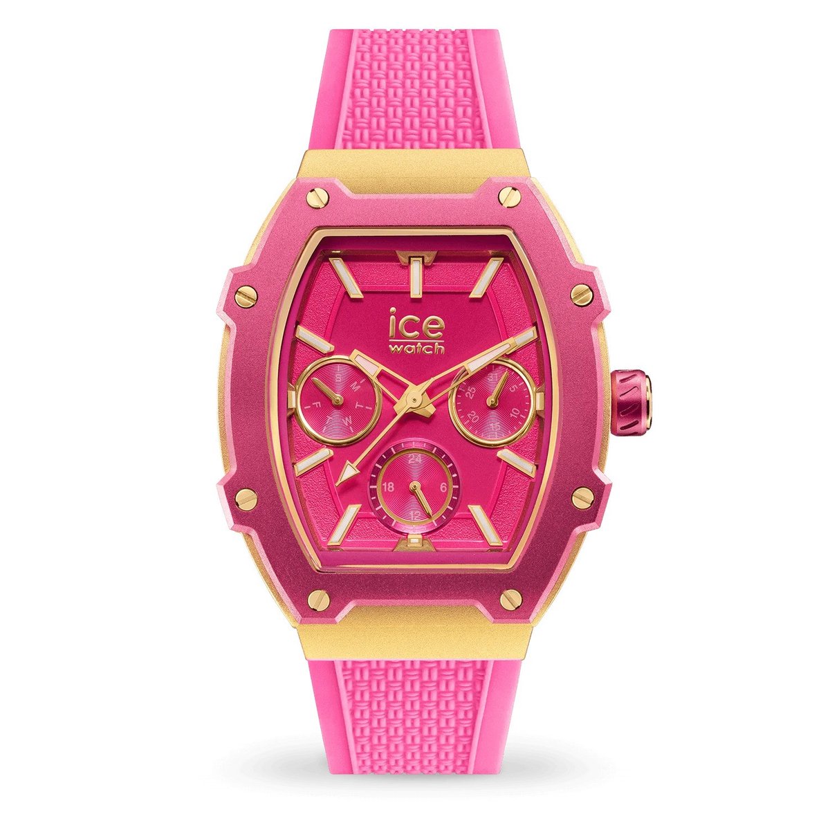 Ice Watch Ice Boliday - Wild Pink 023288 Horloge - Siliconen - Roze - Ø 40 mm