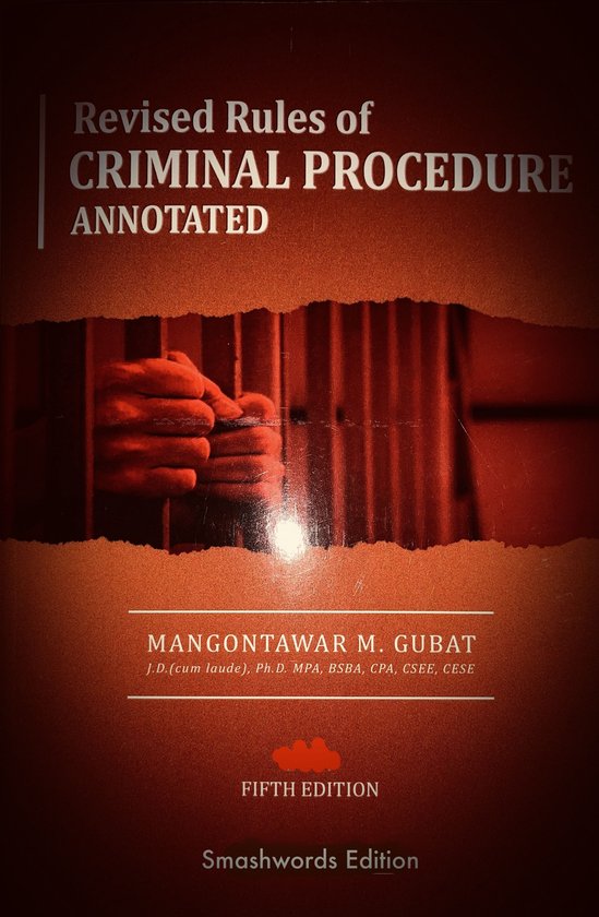 The Revised Rules of Criminal Procedure Annotated - cover