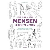 Stap voor stap mensen leren tekenen