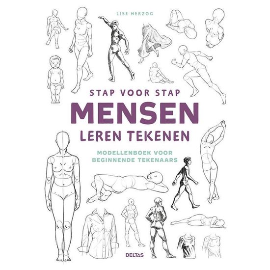 Stap voor stap mensen leren tekenen Stap voor stap mensen leren tekenen