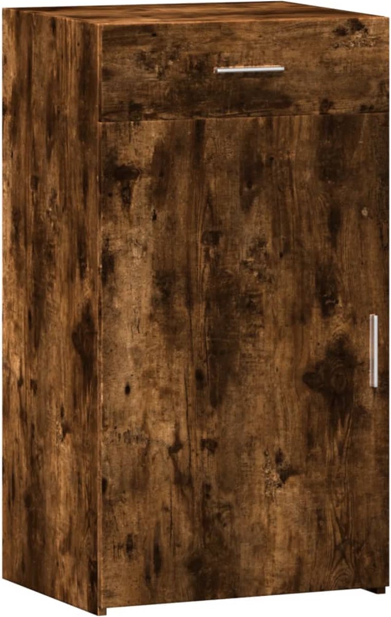 Dressoir 50x42,5x93 cm bewerkt hout wit