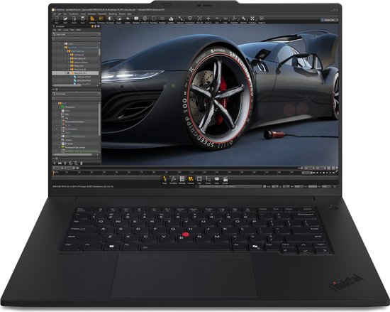 Lenovo ThinkPad P1 Gen 7 Intel Core Ultra 7 155H Mobiel werkstation 40,6 cm (16") WUXGA 32 GB LPDDR5x-SDRAM 1 TB SSD NVIDIA RTX 1000 Ada Wi-Fi 7 (802.11be) Windows 11 Pro Engels Zwart