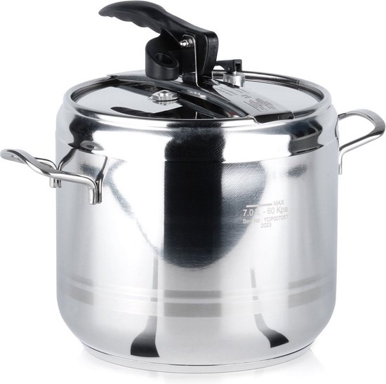 Snelkookpan Edelstaal PROFI 7 l - Pressure Cooker Kookpan