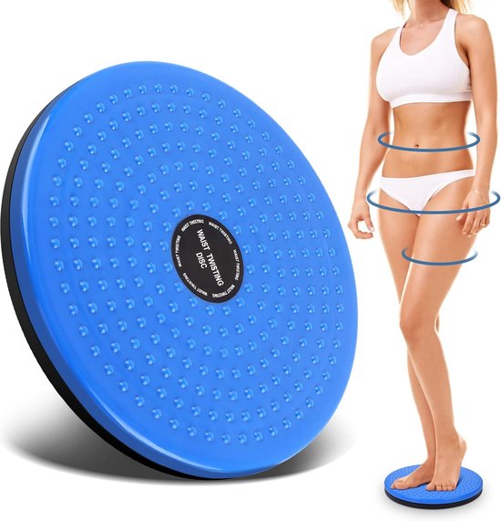 Foto: Afslankapparaat twist waist disc sporttoestellen thuis draaischijf fitness twist board afslankapparaten buiktrainer draaischijf aerobic training voor voetmassage en