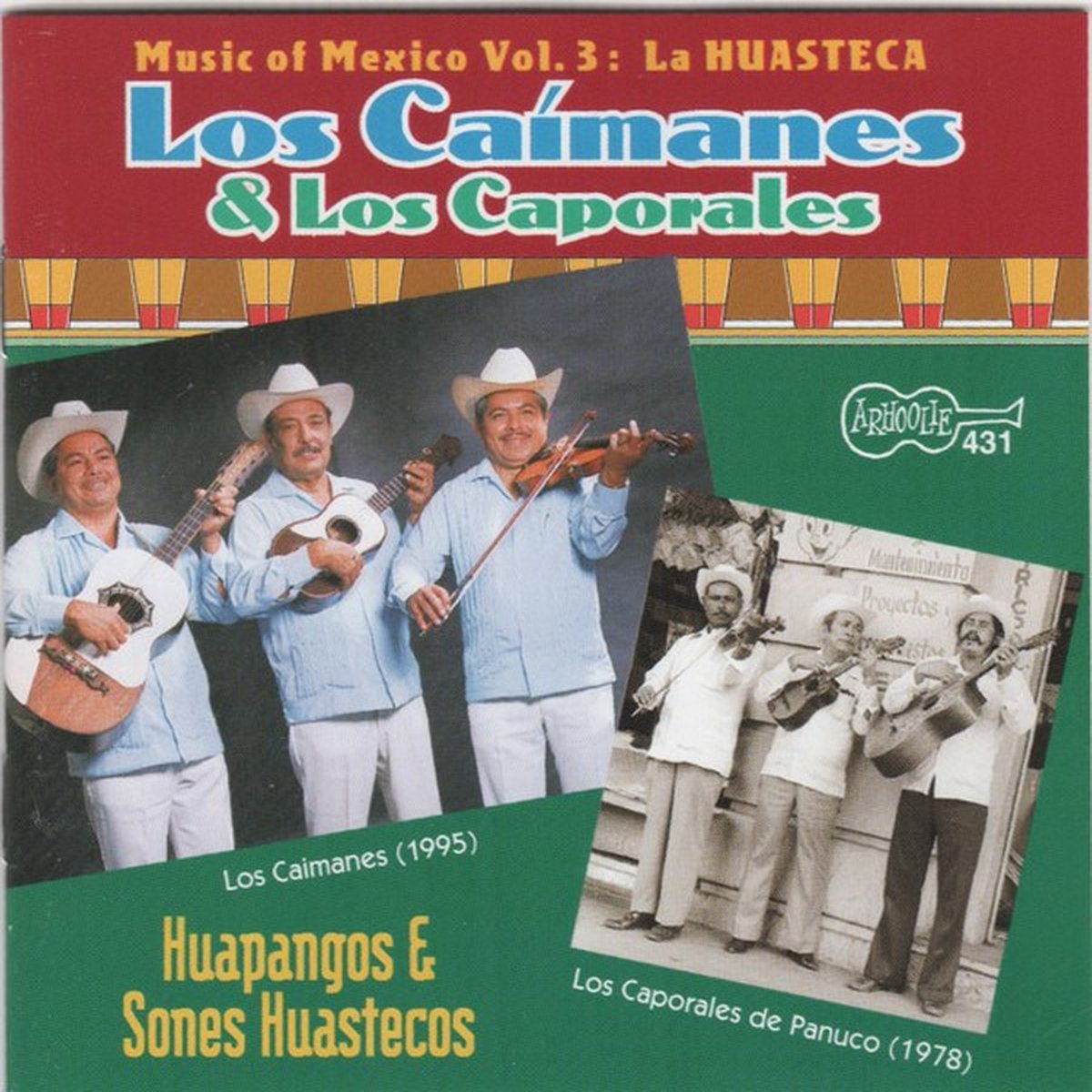 Los Caimanes, Los Caporales De Panuco - Huapangos Y Sones Huastec (CD)