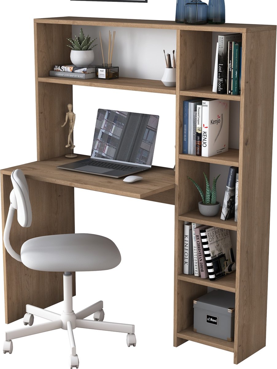 Asir - Bureau - Eik - 113,2 x 141,8 x 40