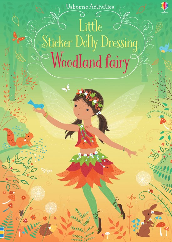 Little Sticker Dolly Dressing Woodland Fairy - cover