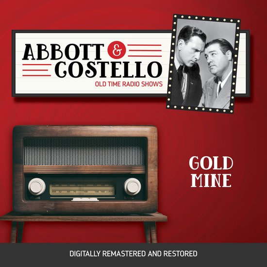 Abbott and Costello: Gold Mine - cover