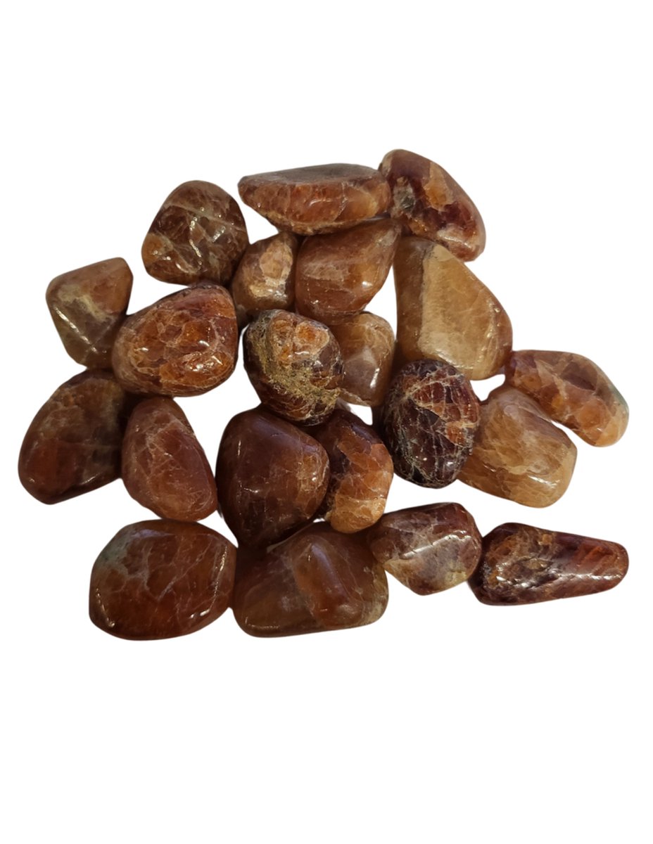 Ruben Robijn Hessoniet trommelstenen 250 gr. Hessoniet (mt3) Bruin