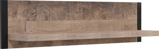 Wandplank Emile | 110 x 23 x 28 cm | Tobacco Brown Oak-decor
